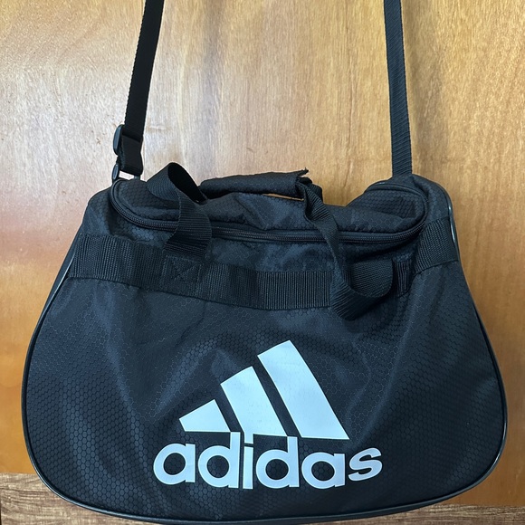 Adidas Black and White Men's Bag